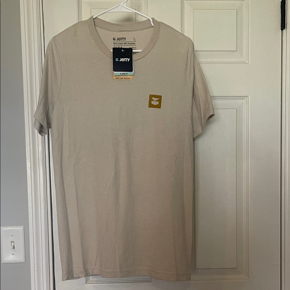 Jetty Men's Beige T-Shirt - Brand NEW - With tags!